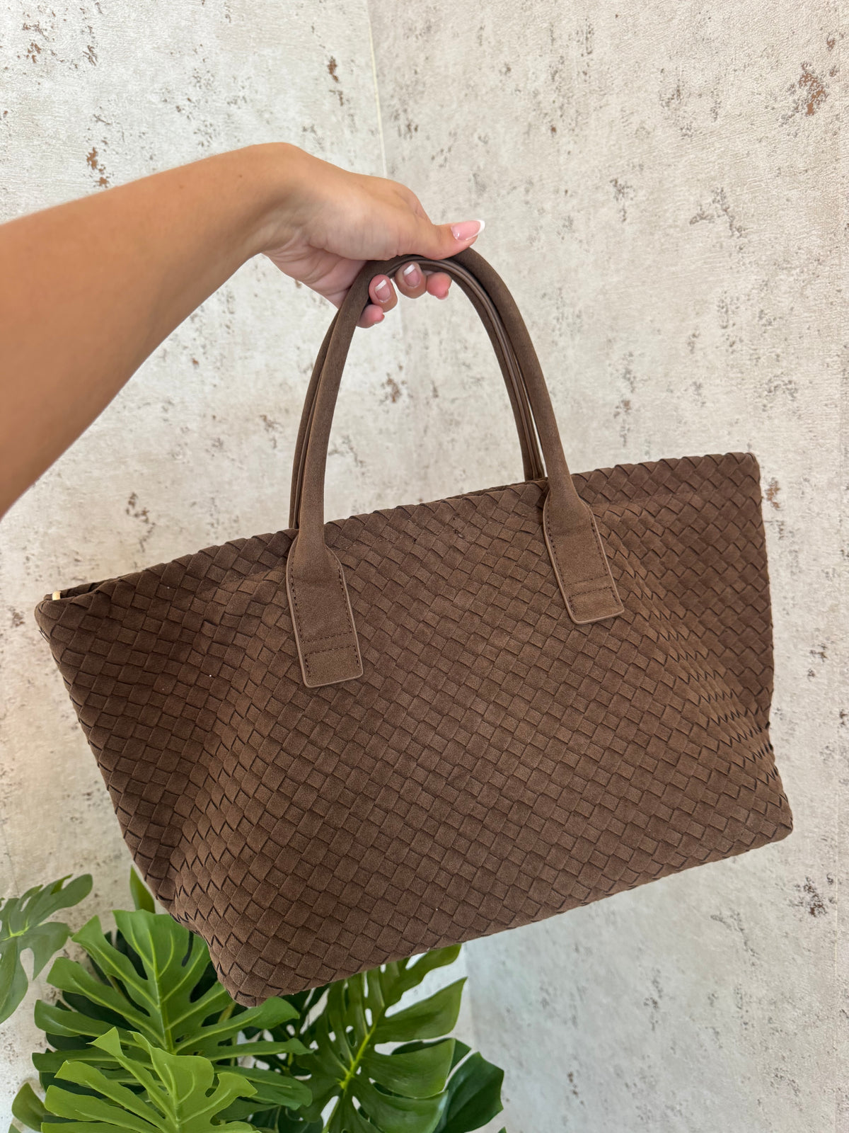 Maxi borsa intreccio