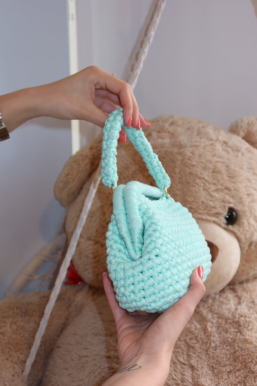 Borsa crochet tiffany