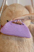 Borsa clutch lilla