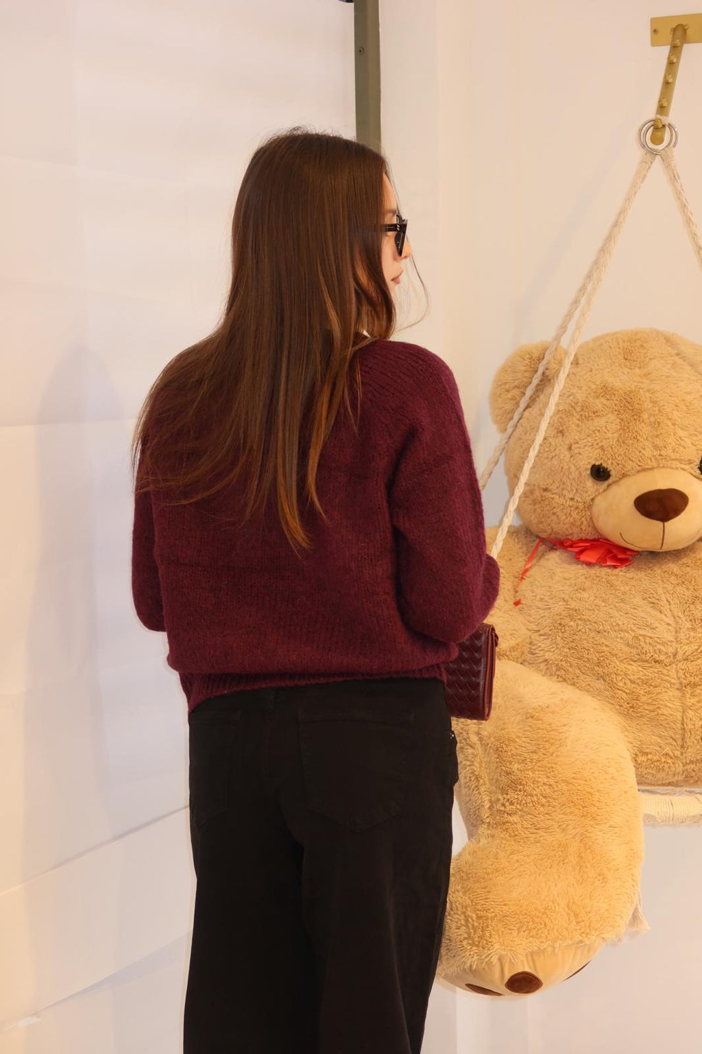 Maglioncino con camicetta