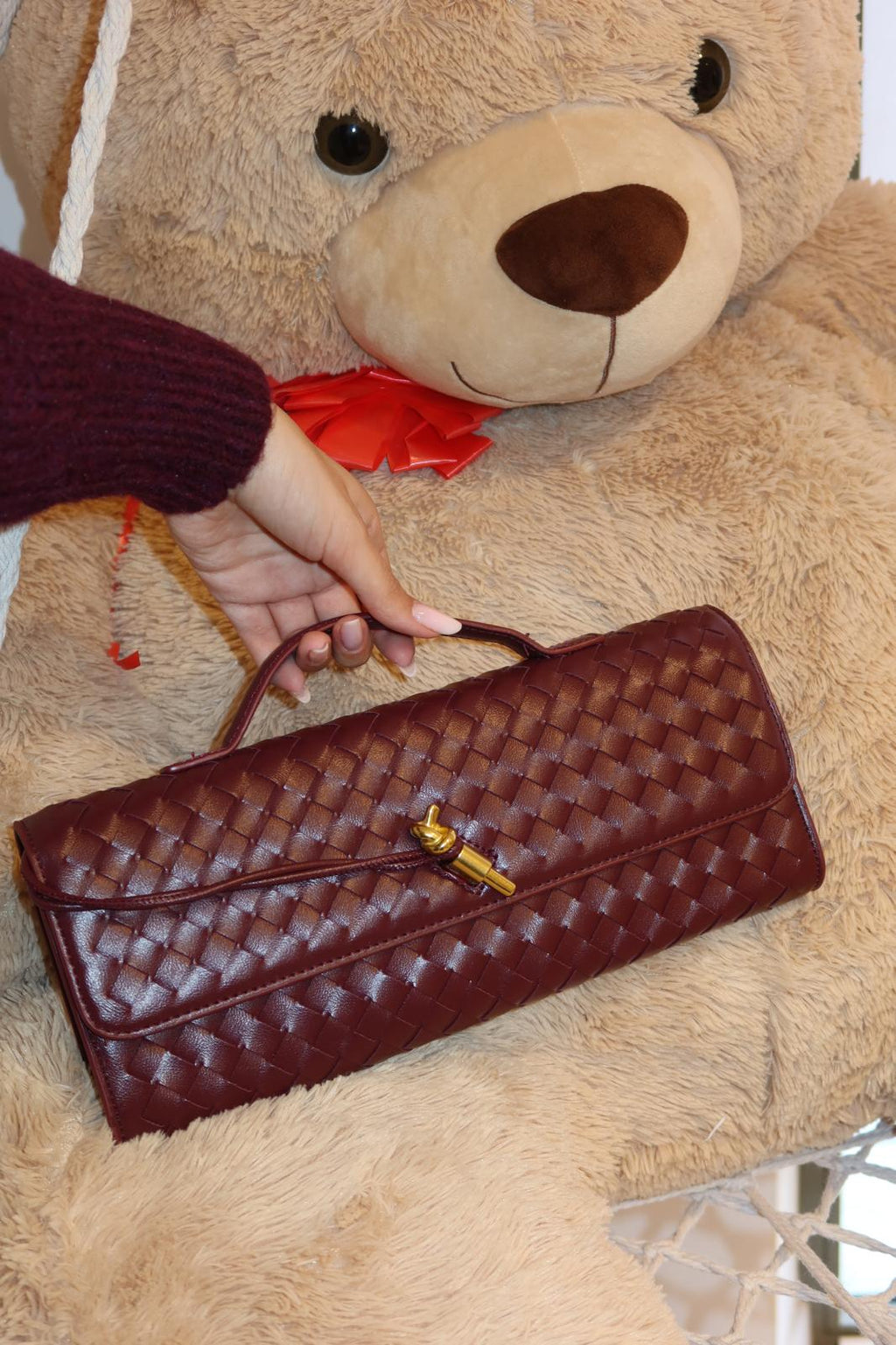 Bottega Bag Burgundi