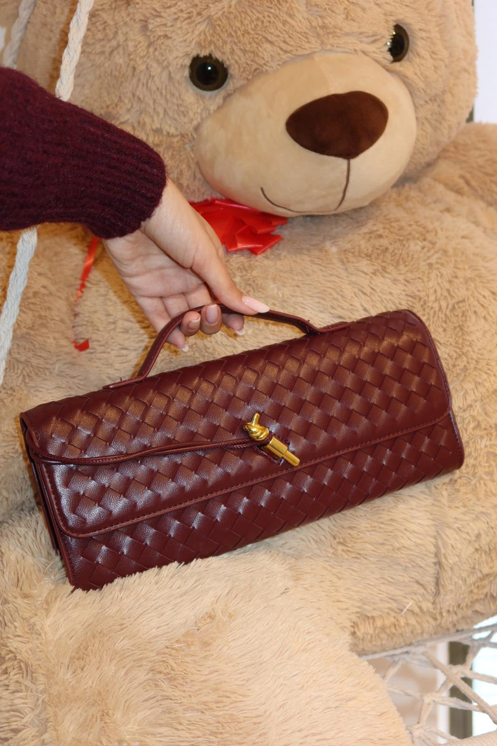 Bottega Bag Burgundi