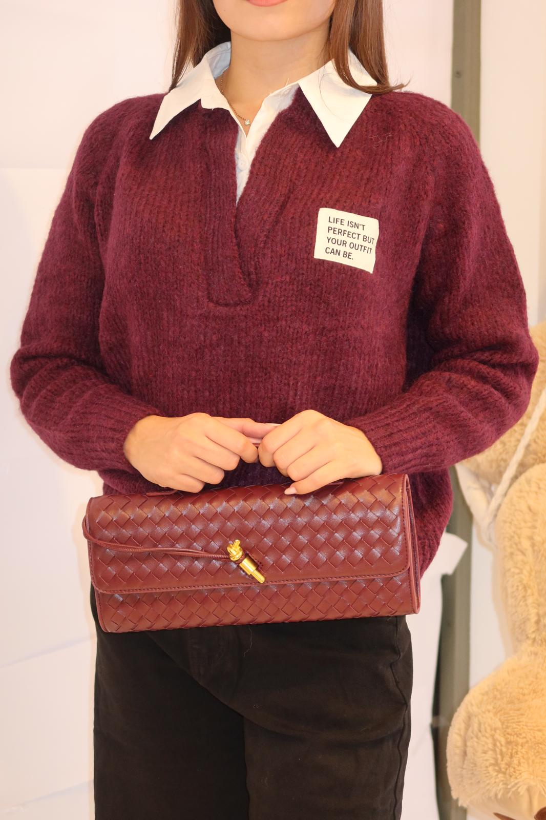 Bottega Bag Burgundi