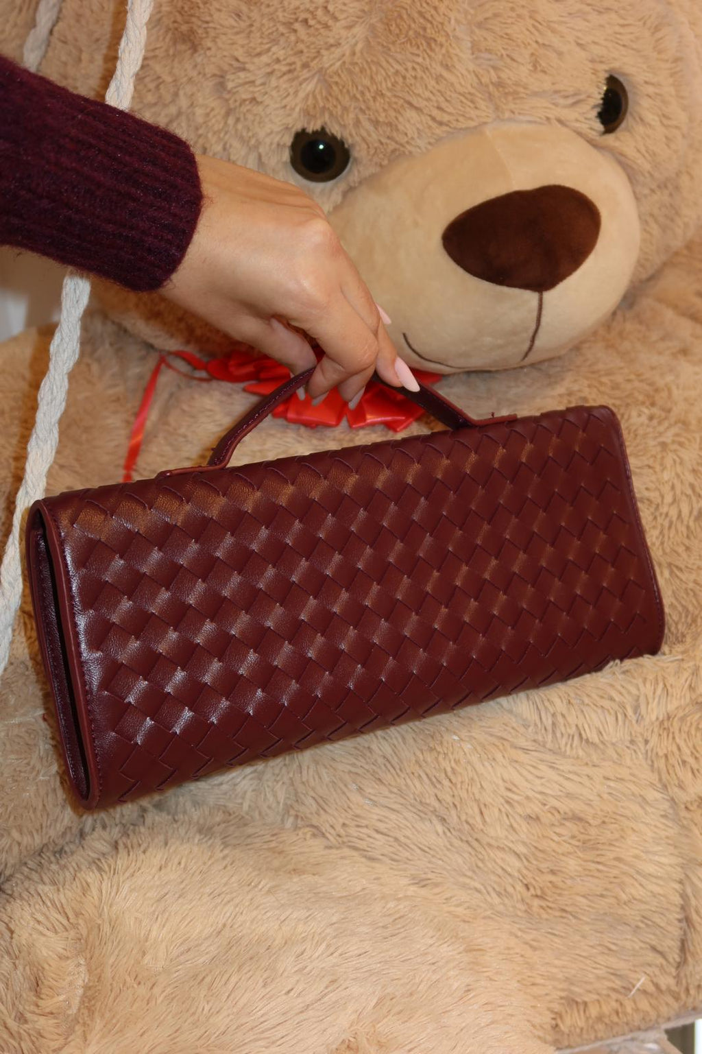 Bottega Bag Burgundi