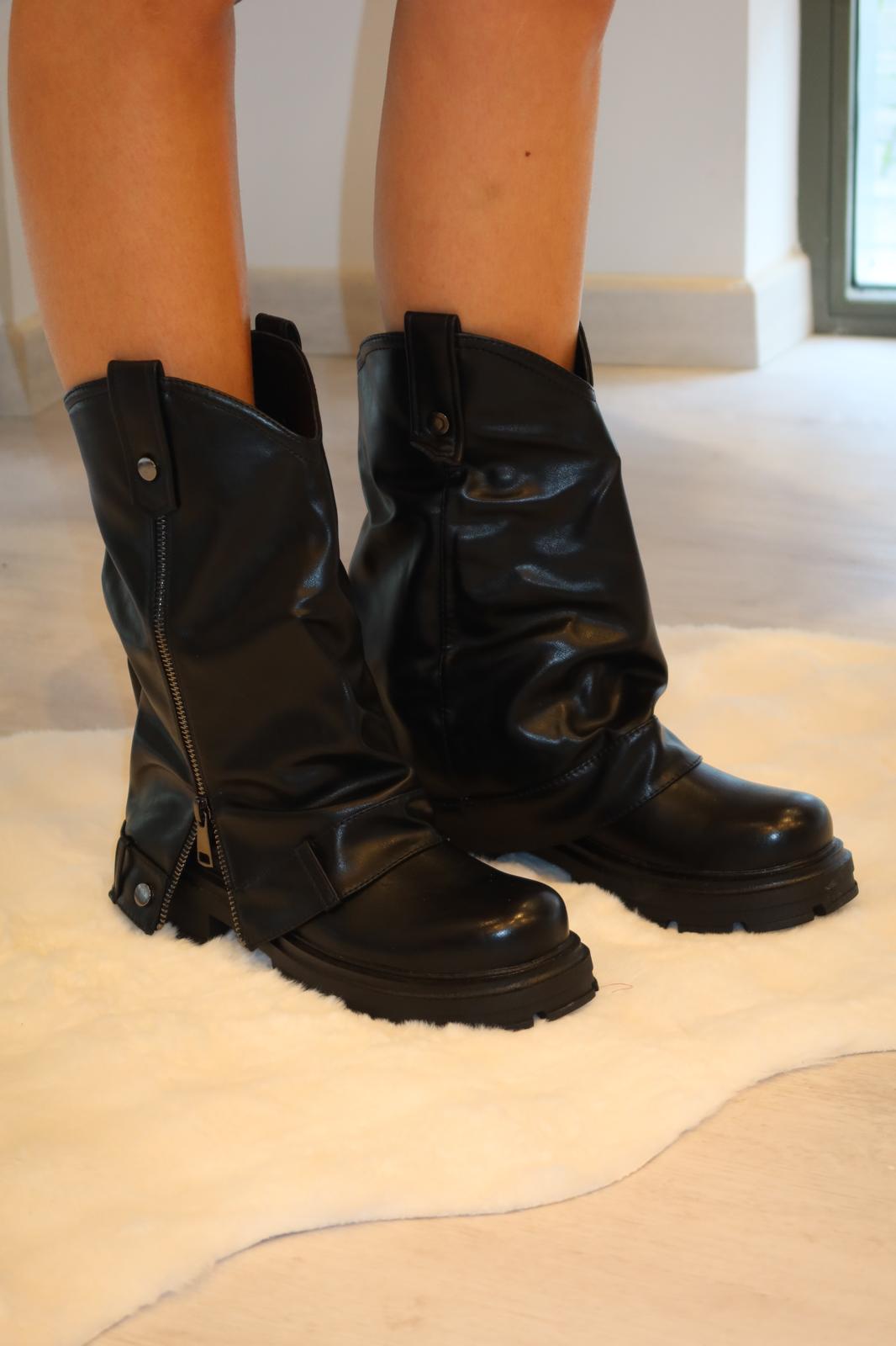 Stivaletti in pelle
