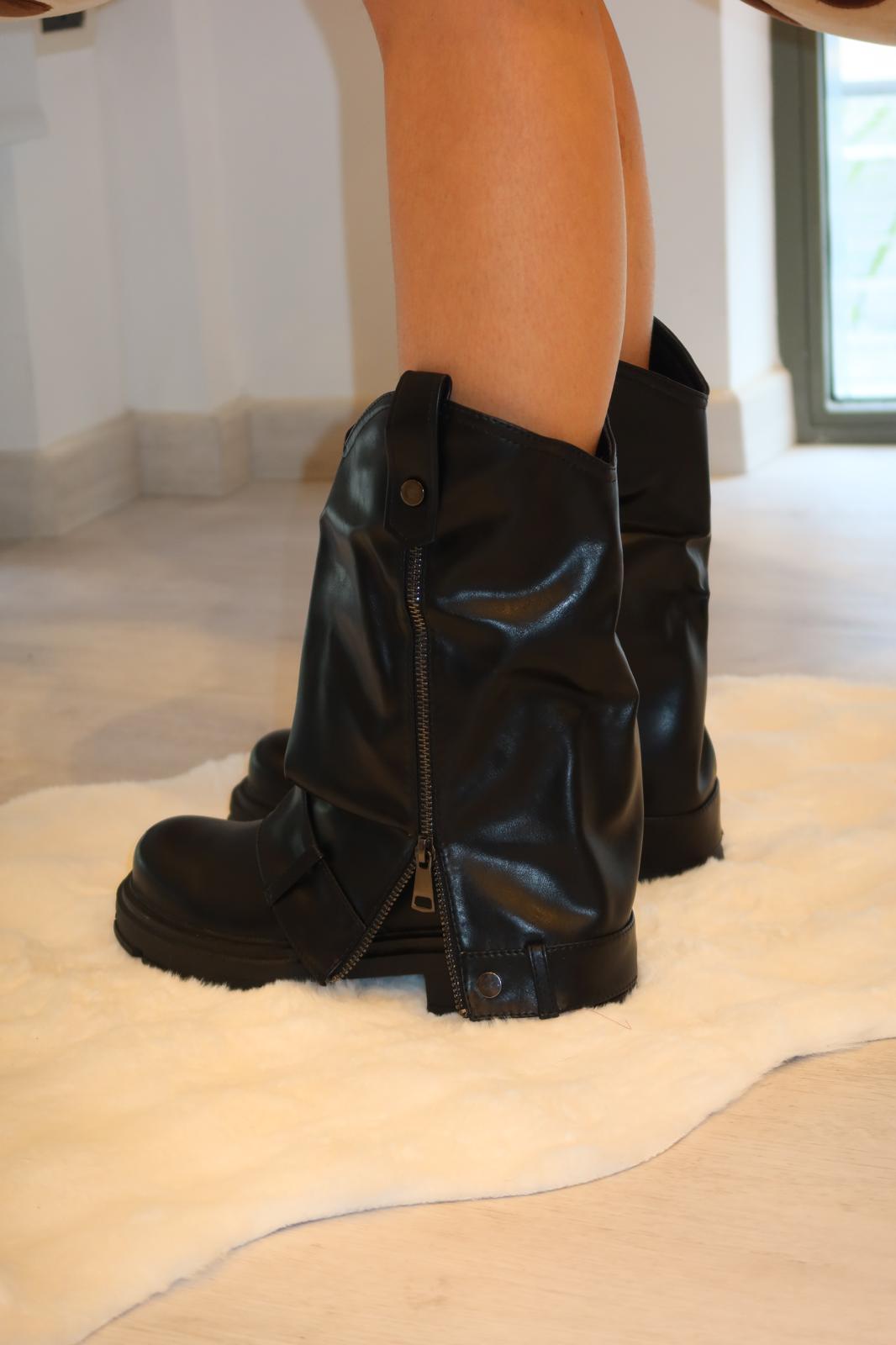 Stivaletti in pelle